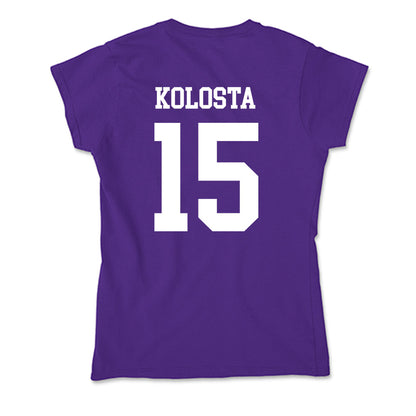 North Alabama - NCAA Women's Volleyball : Jenna Kolosta - Soft Style Women’s T-Shirt-1