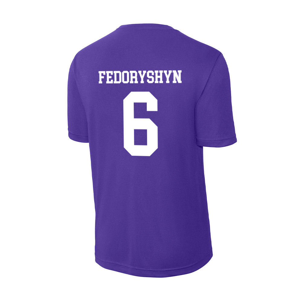 North Alabama - NCAA Men's Tennis : Nazar Fedoryshyn - Activewear T-Shirt-1
