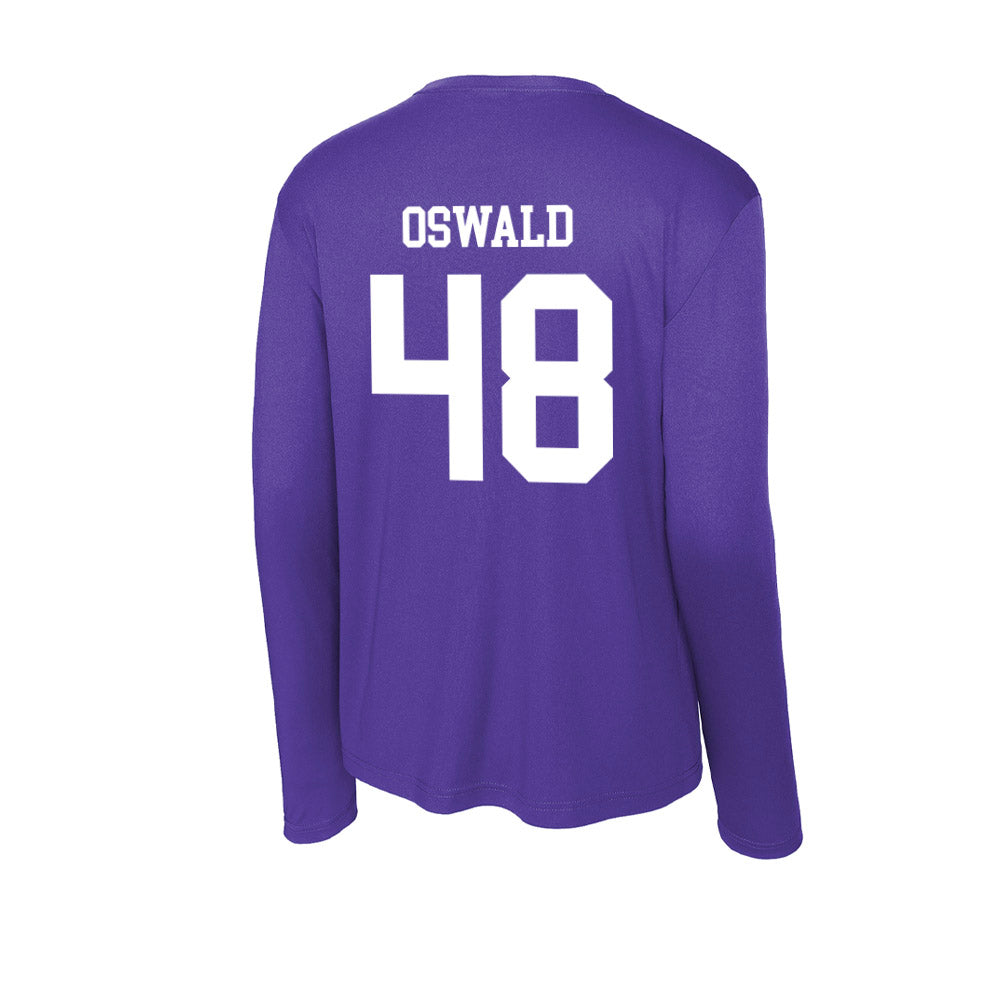 North Alabama - NCAA Baseball : Gavin Oswald - Activewear Long Sleeve T-Shirt-1