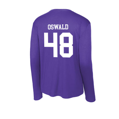 North Alabama - NCAA Baseball : Gavin Oswald - Activewear Long Sleeve T-Shirt-1
