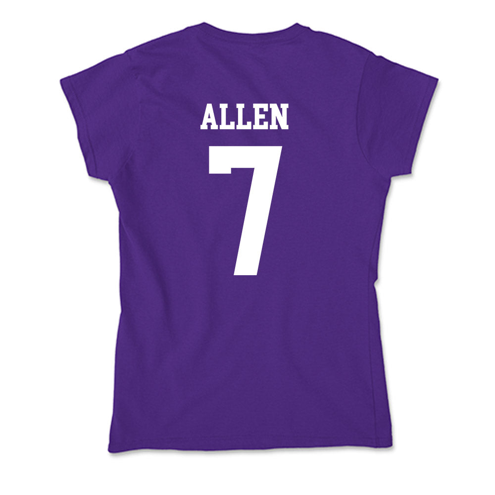 North Alabama - NCAA Women's Soccer : Maddie Allen - Soft Style Women’s T-Shirt-1