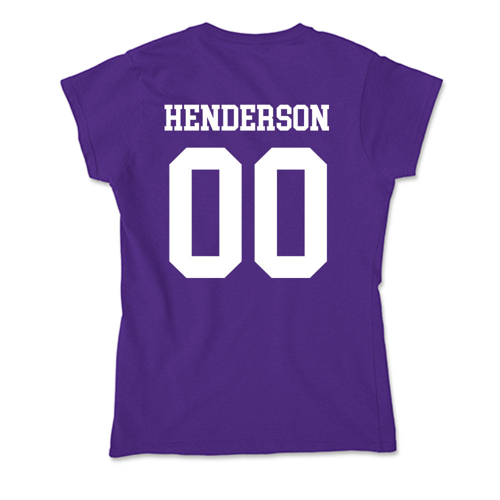 North Alabama - NCAA Football : Magnum Henderson - Soft Style Women’s T-Shirt-1