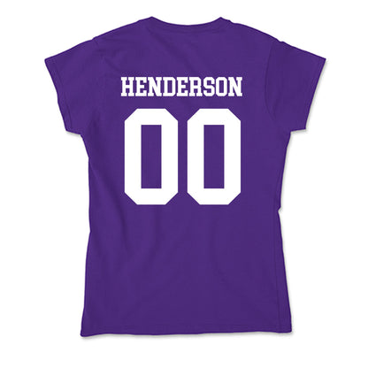 North Alabama - NCAA Football : Magnum Henderson - Soft Style Women’s T-Shirt-1