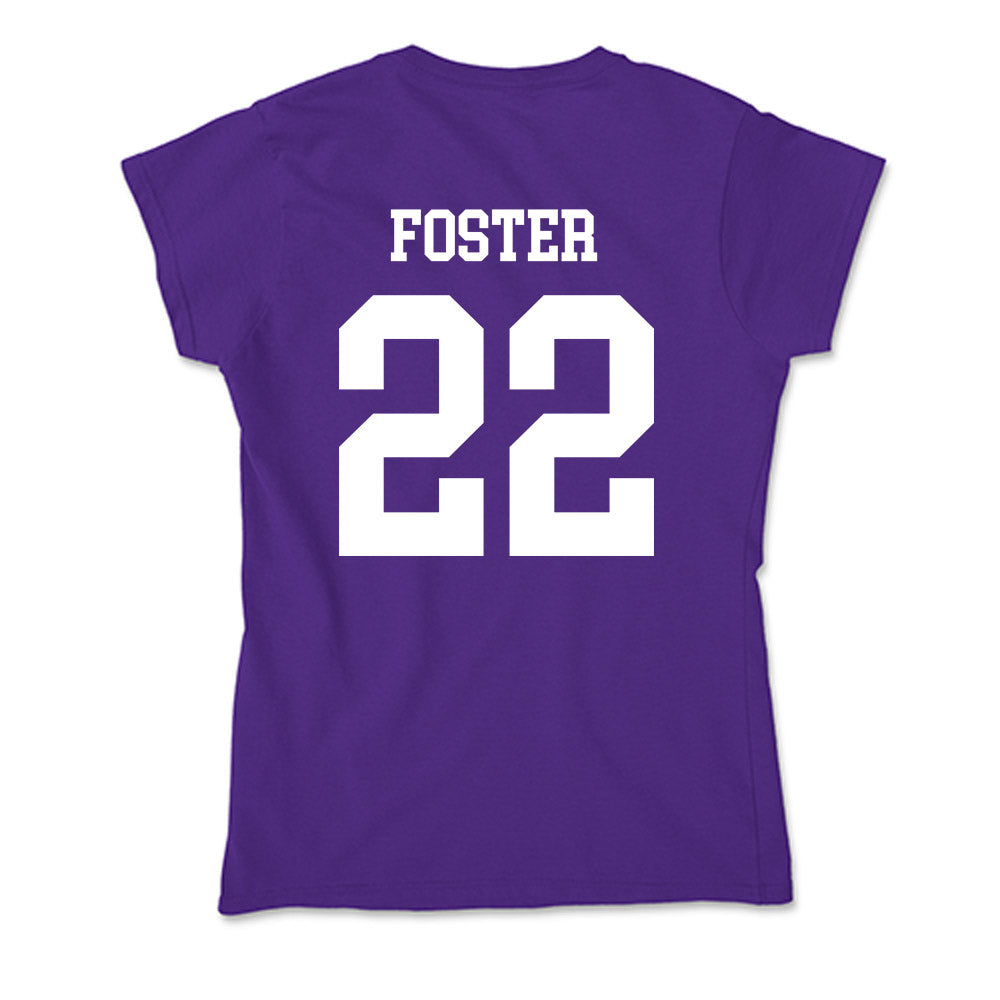 North Alabama - NCAA Men's Basketball : Marco Foster - Soft Style Women’s T-Shirt-1