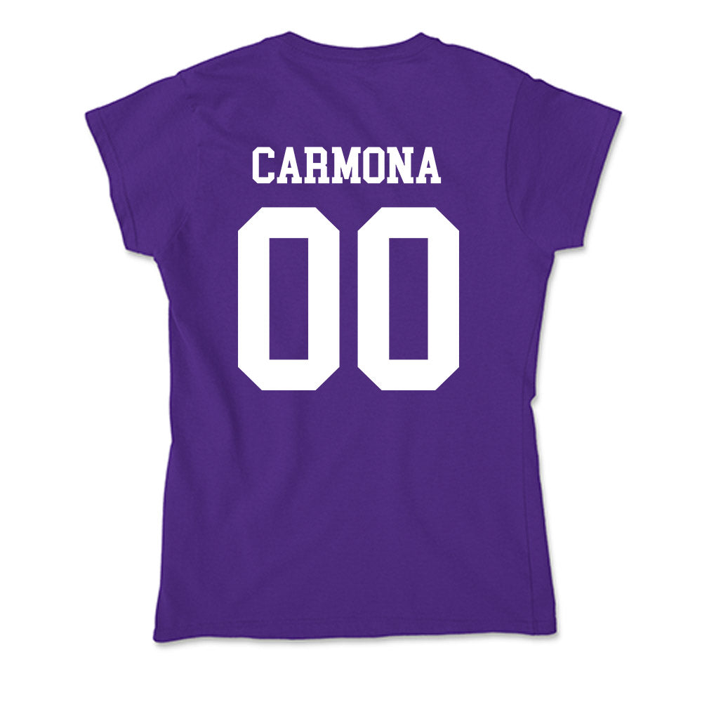 North Alabama - NCAA Baseball : Carlos Carmona - Soft Style Women’s T-Shirt-1