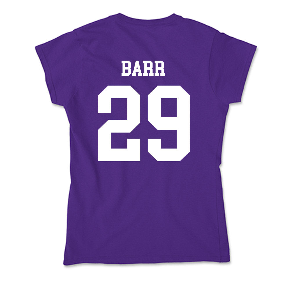 North Alabama - NCAA Women's Soccer : mya barr - Soft Style Women’s T-Shirt-1