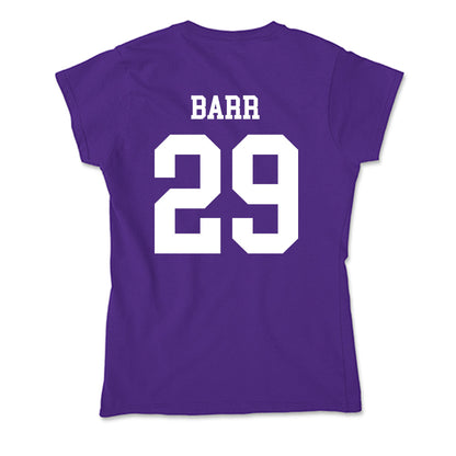 North Alabama - NCAA Women's Soccer : mya barr - Soft Style Women’s T-Shirt-1