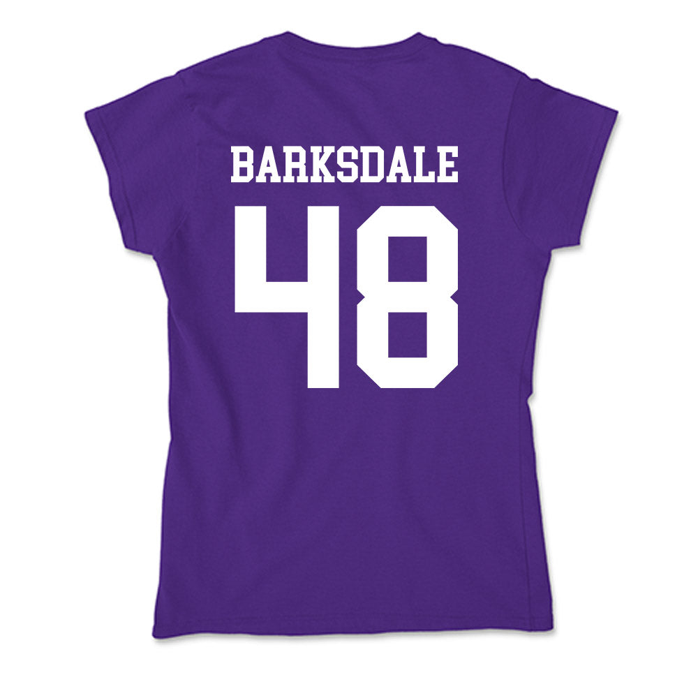 North Alabama - NCAA Football : Michael Barksdale - Soft Style Women’s T-Shirt-1