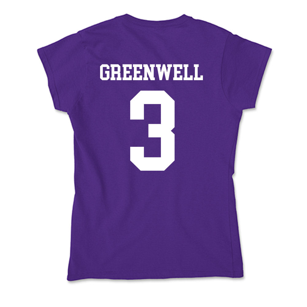 North Alabama - NCAA Women's Volleyball : Ally Greenwell - Soft Style Women’s T-Shirt-1