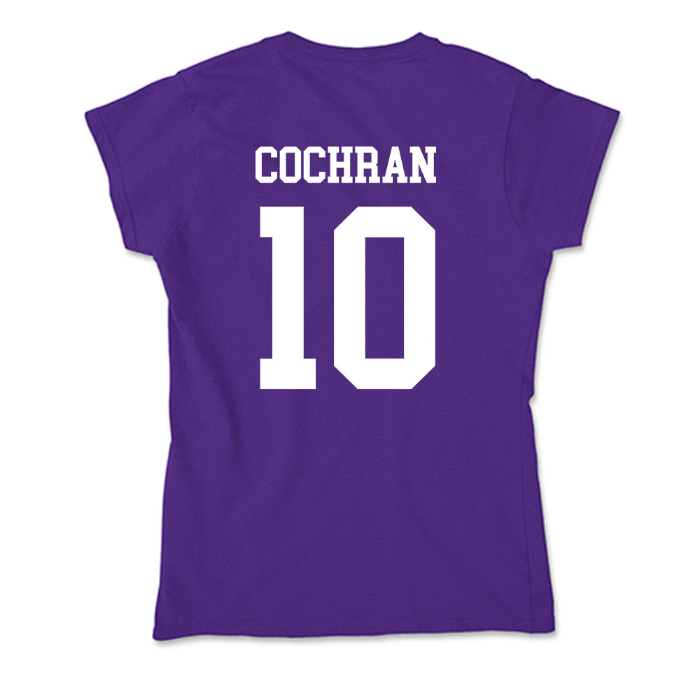 North Alabama - NCAA Baseball : Charlie Cochran - Soft Style Women’s T-Shirt-1