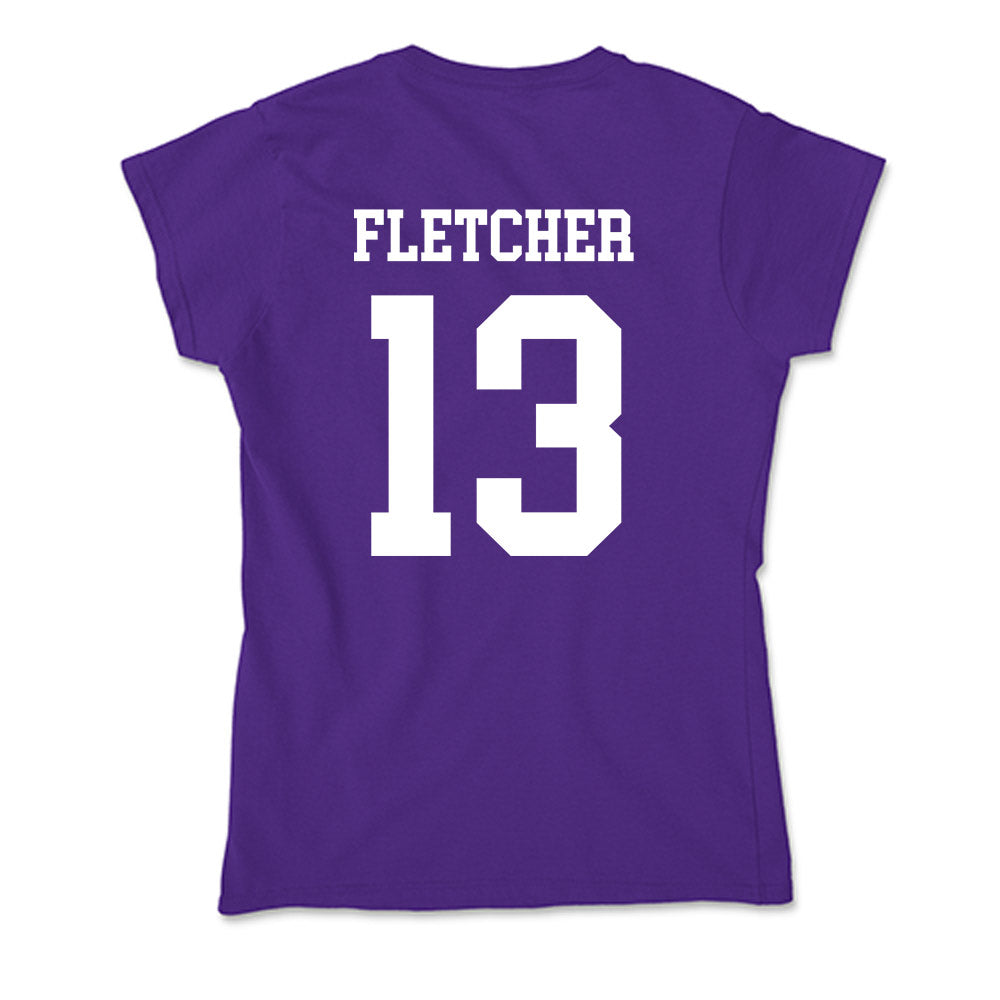 North Alabama - NCAA Football : Azariah Fletcher - Soft Style Women’s T-Shirt-1