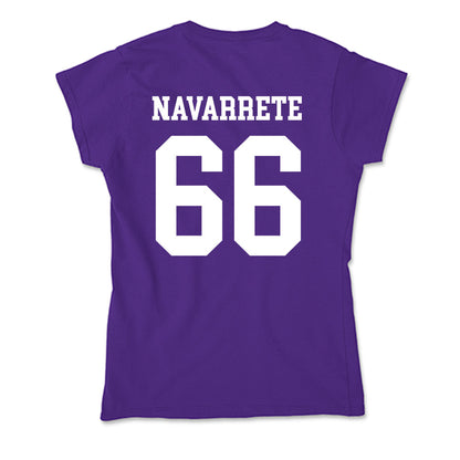 North Alabama - NCAA Football : Julian Navarrete - Soft Style Women’s T-Shirt-1