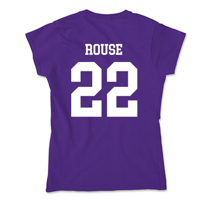 North Alabama - NCAA Softball : Bayleigh Rouse - Soft Style Women’s T-Shirt-1