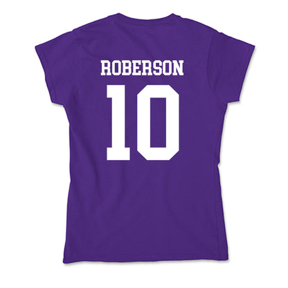North Alabama - NCAA Softball : Jorja Roberson - Soft Style Women’s T-Shirt-1
