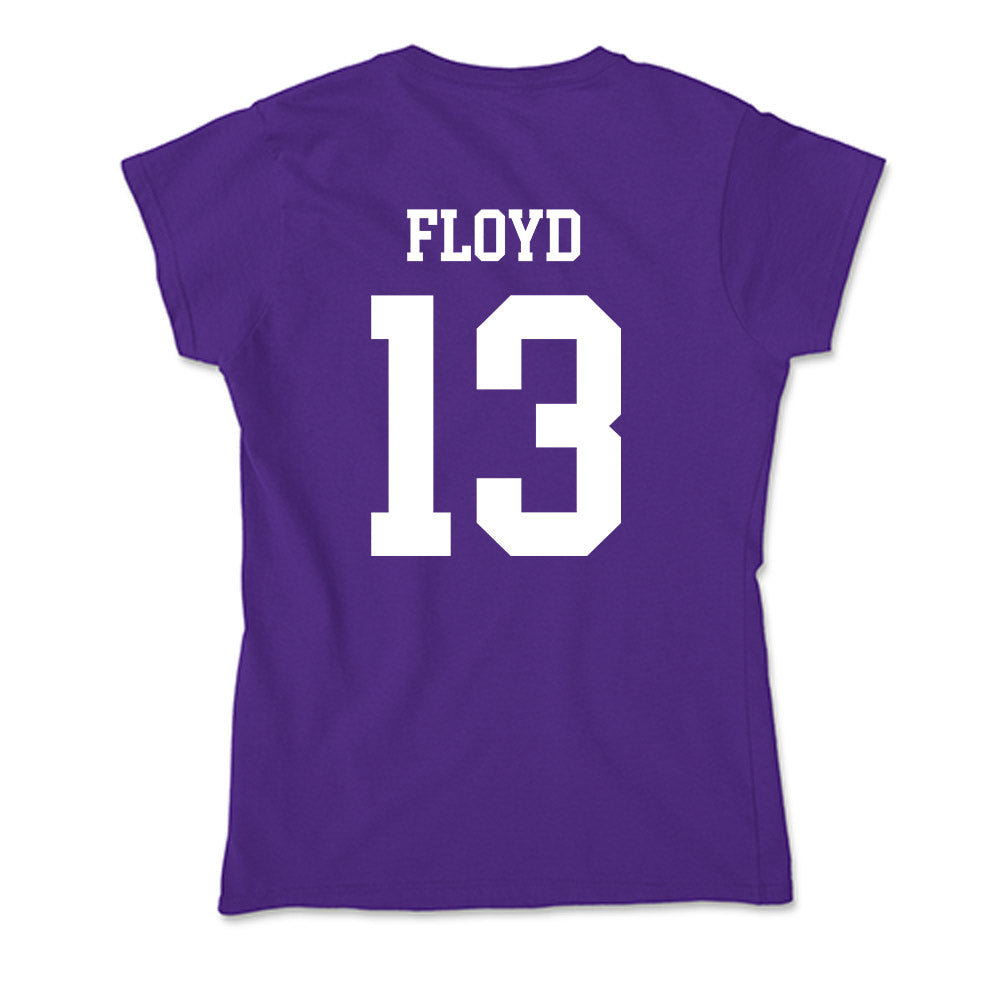North Alabama - NCAA Men's Basketball : Blake Floyd - Soft Style Women’s T-Shirt-1