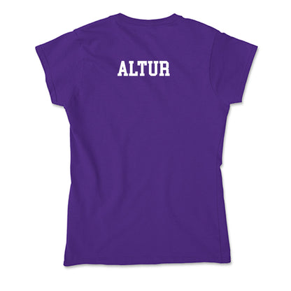 North Alabama - NCAA Men's Tennis : Alberto Altur - Soft Style Women’s T-Shirt-1