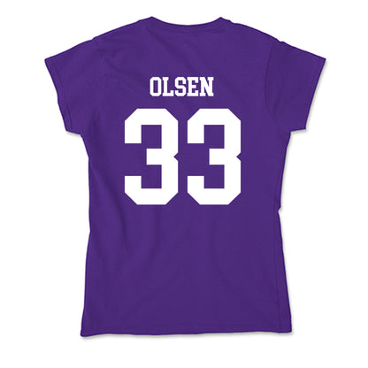 North Alabama - NCAA Softball : Maggie Olsen - Soft Style Women’s T-Shirt-1
