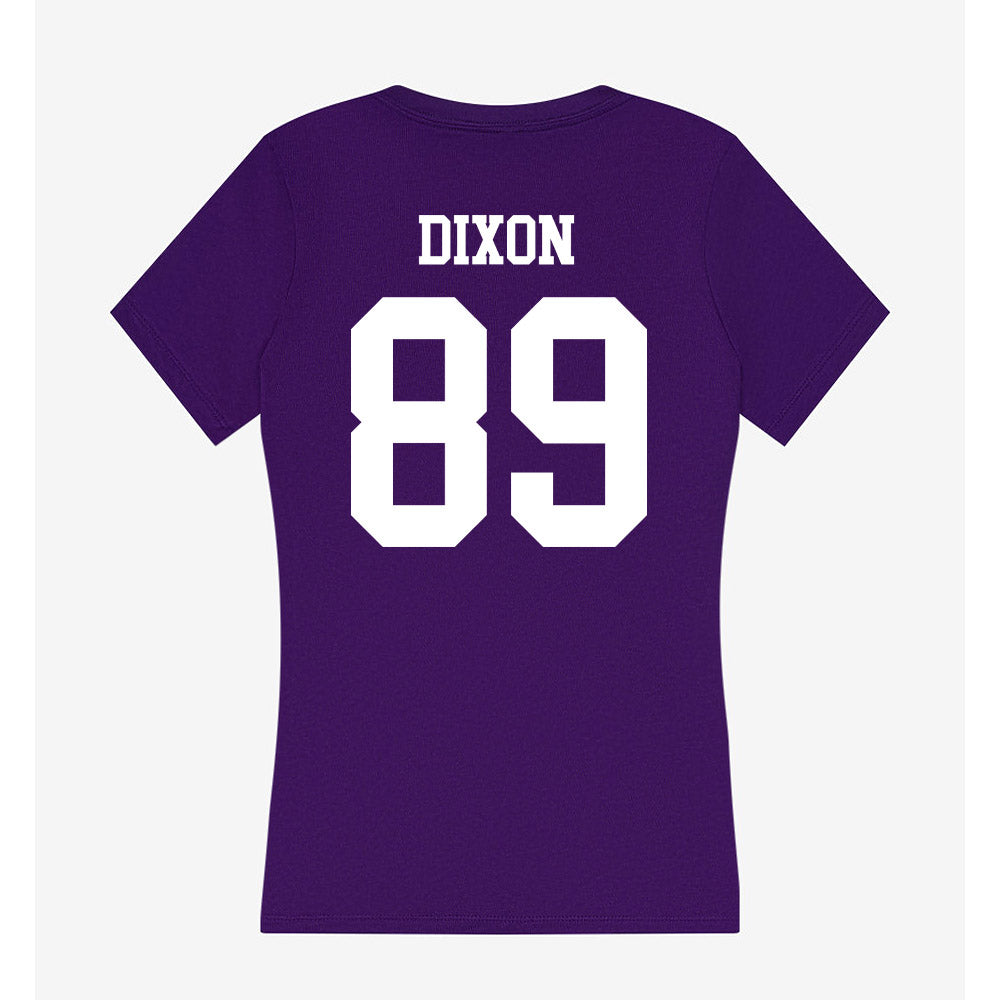 North Alabama - NCAA Football : Chandler Dixon - Women's V-Neck T-Shirt-1