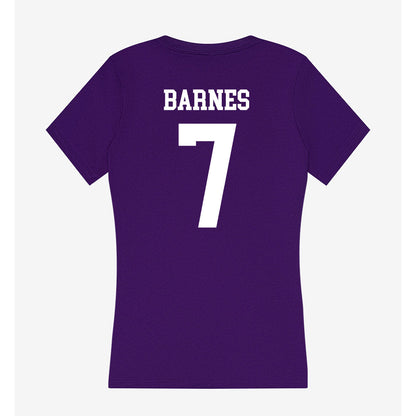 North Alabama - NCAA Women's Volleyball : Kendall Barnes - Women's V-Neck T-Shirt-1