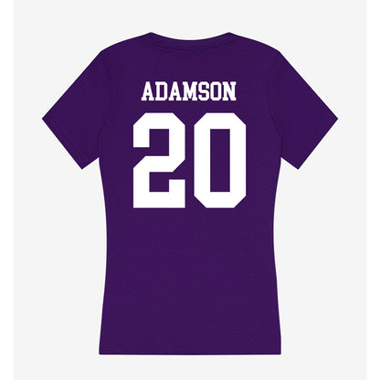 North Alabama - NCAA Beach Volleyball : Kiana Adamson - Women's V-Neck T-Shirt-1