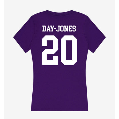 North Alabama - NCAA Softball : Samantha Day-Jones - Women's V-Neck T-Shirt-1