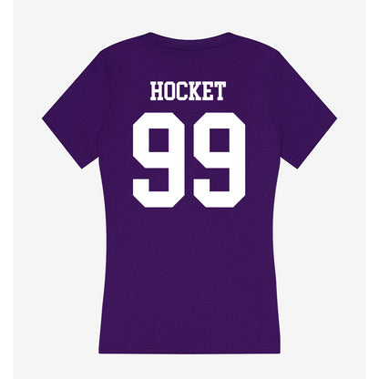 North Alabama - NCAA Men's Ice Hockey : ICE Hocket - Women's V-Neck T-Shirt-1