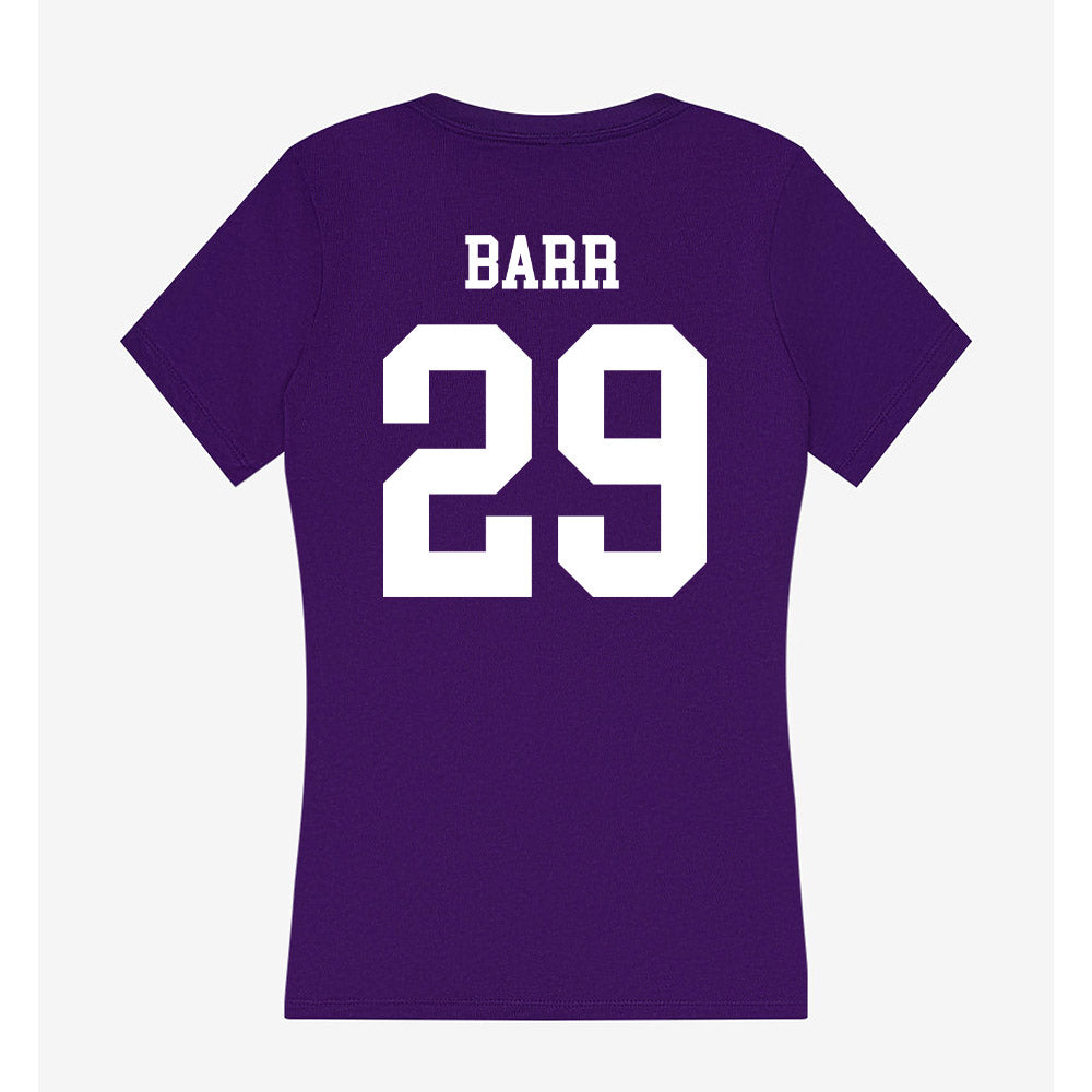North Alabama - NCAA Women's Soccer : mya barr - Women's V-Neck T-Shirt-1