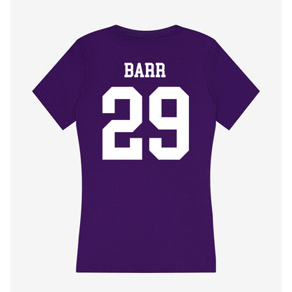 North Alabama - NCAA Women's Soccer : mya barr - Women's V-Neck T-Shirt-1