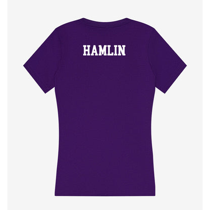North Alabama - NCAA Men's Cross Country : Jackson Hamlin - Women's V-Neck T-Shirt-1