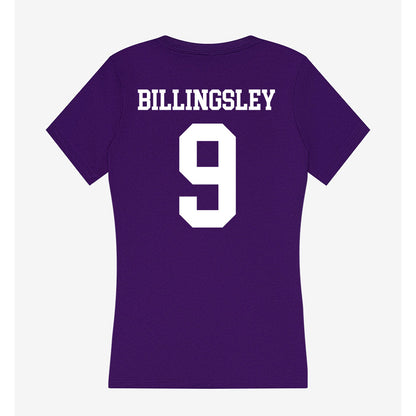 North Alabama - NCAA Baseball : Ryker Billingsley - Women's V-Neck T-Shirt-1
