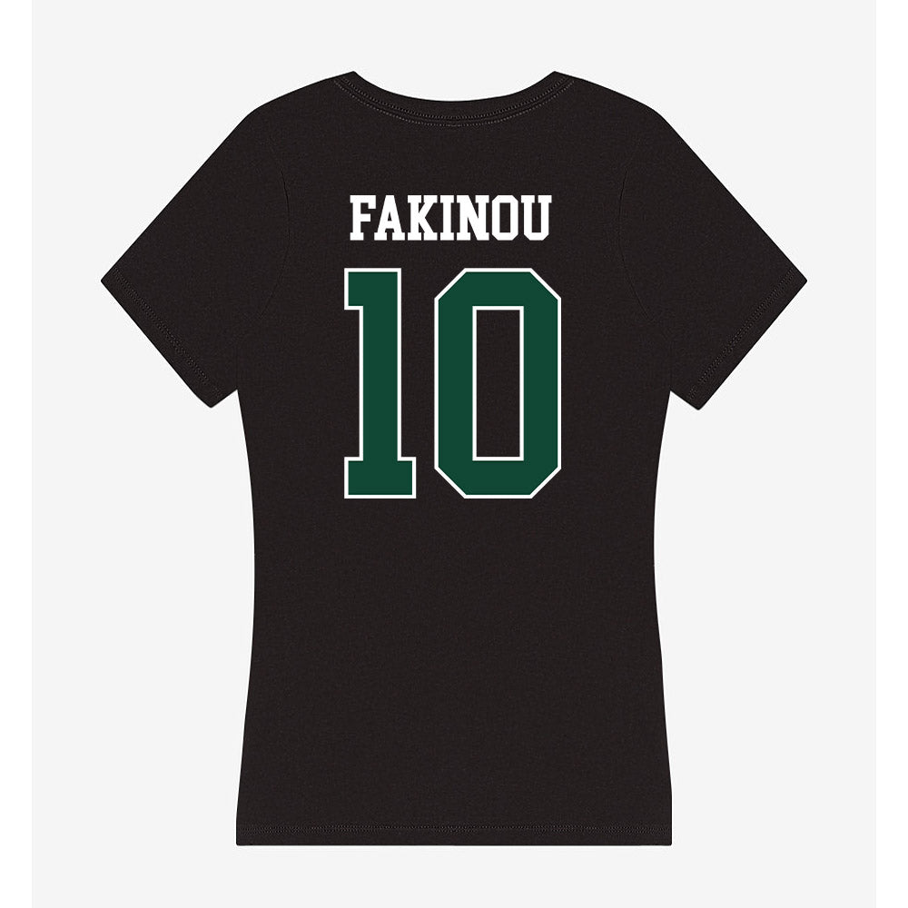 Ohio - NCAA Women's Soccer : Iro Fakinou - Classic Shersey Women's V-Neck T-Shirt-1