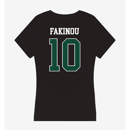 Ohio - NCAA Women's Soccer : Iro Fakinou - Classic Shersey Women's V-Neck T-Shirt-1