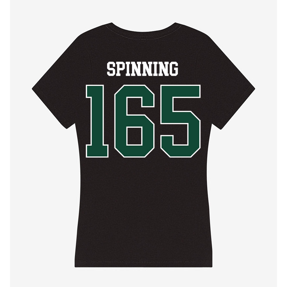 Ohio - NCAA Wrestling : Charles Spinning - Classic Shersey Women's V-Neck T-Shirt-1