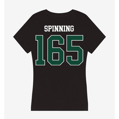 Ohio - NCAA Wrestling : Charles Spinning - Classic Shersey Women's V-Neck T-Shirt-1