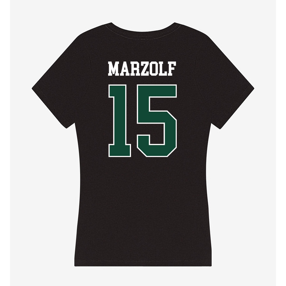 Ohio - NCAA Football : William Marzolf - Classic Shersey Women's V-Neck T-Shirt-1