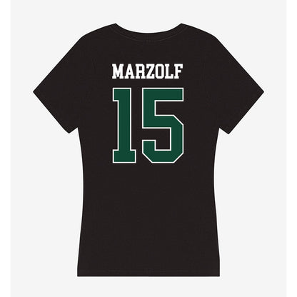 Ohio - NCAA Football : William Marzolf - Classic Shersey Women's V-Neck T-Shirt-1