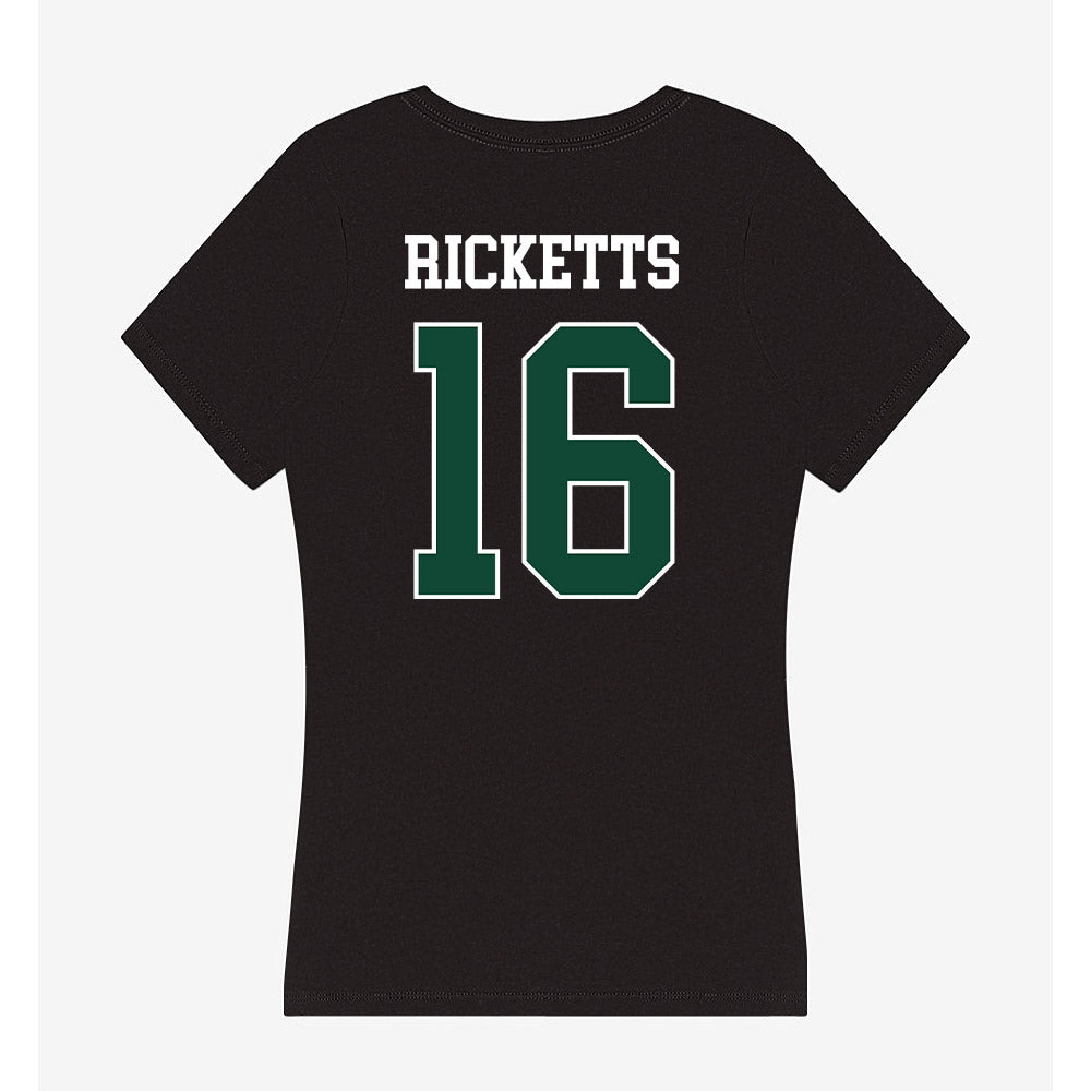 Ohio - NCAA Women's Volleyball : Darbi Ricketts - Classic Shersey Women's V-Neck T-Shirt-1