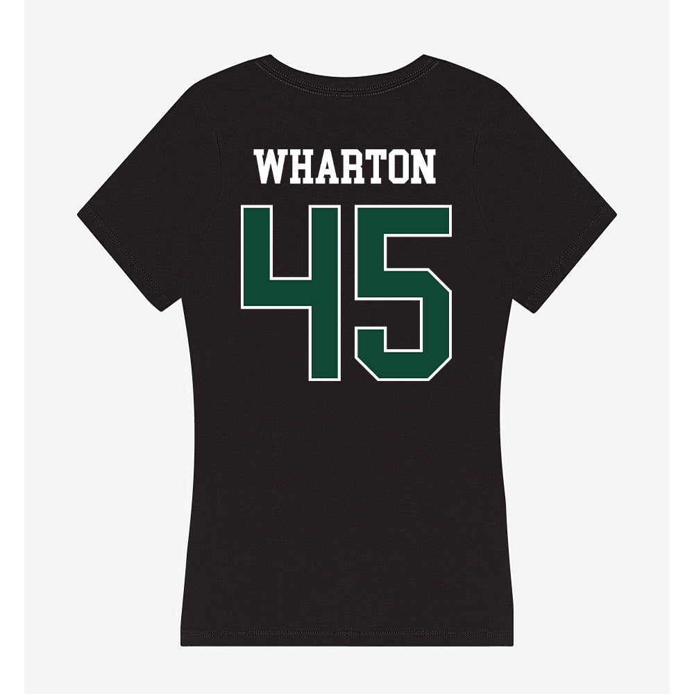 Ohio - NCAA Football : Brady Wharton - Classic Shersey Women's V-Neck T-Shirt-1