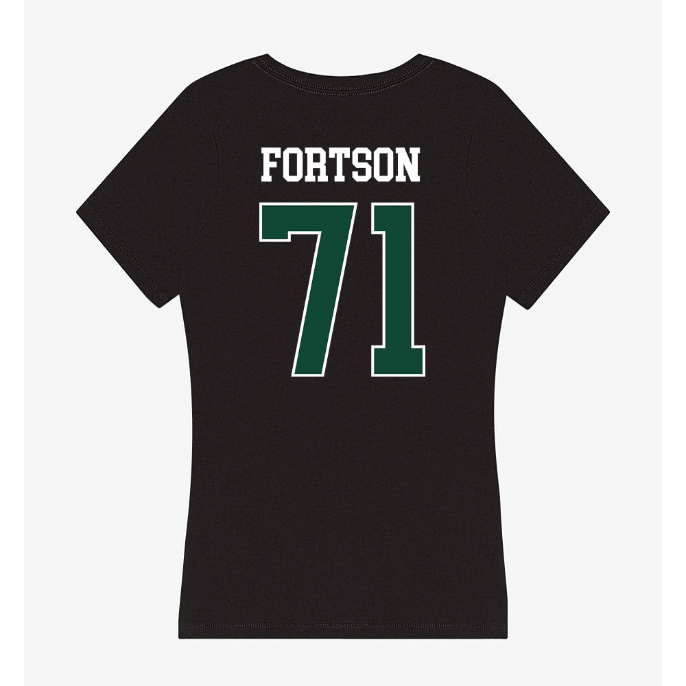 Ohio - NCAA Football : Danny Fortson - Classic Shersey Women's V-Neck T-Shirt-1