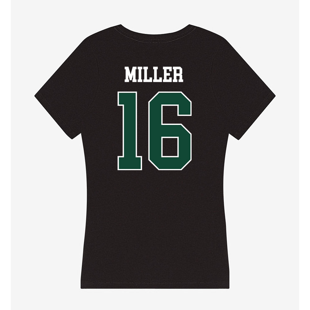 Ohio - NCAA Football : Ryan Miller - Classic Shersey Women's V-Neck T-Shirt-1