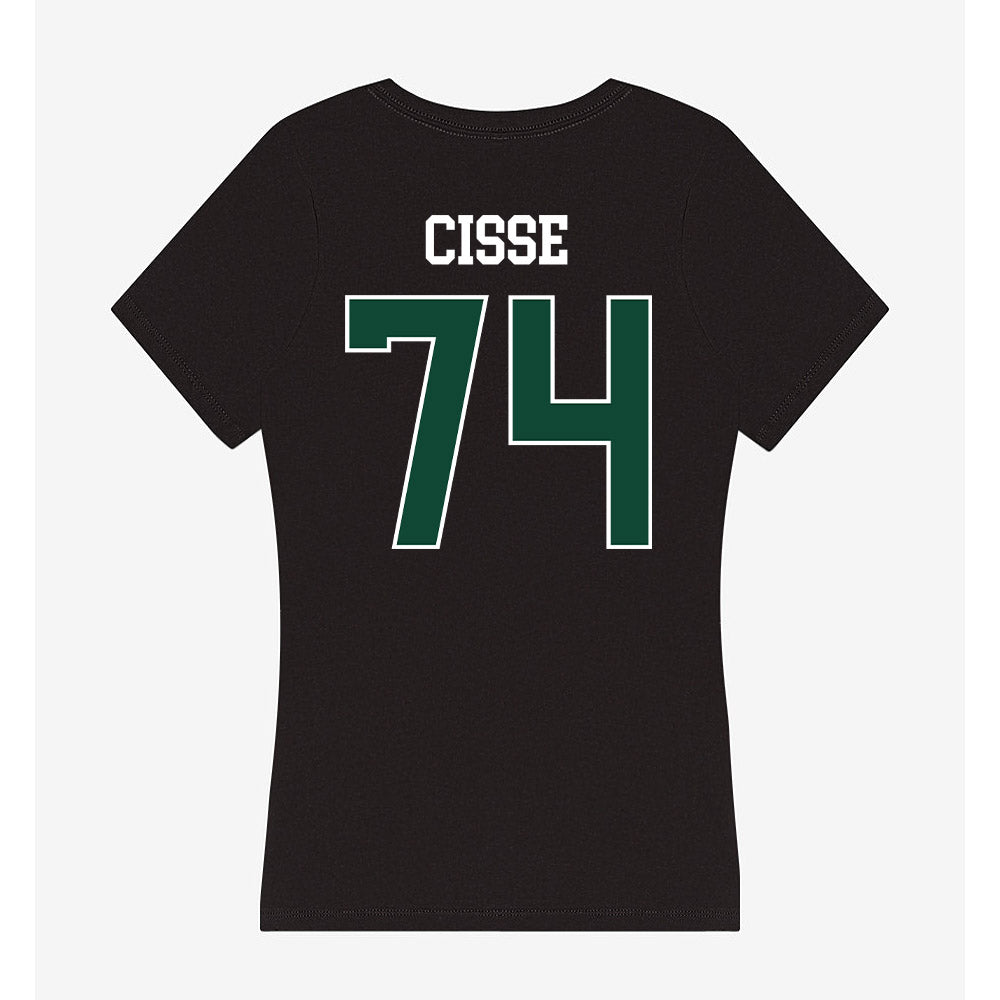 Ohio - NCAA Football : Tigana Cisse - Classic Shersey Women's V-Neck T-Shirt-1