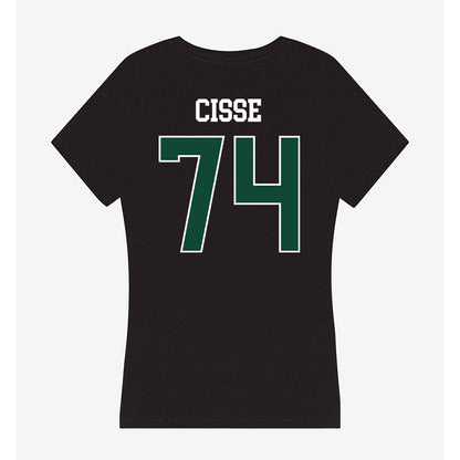 Ohio - NCAA Football : Tigana Cisse - Classic Shersey Women's V-Neck T-Shirt-1