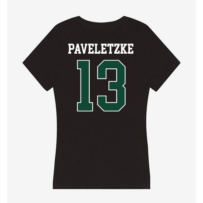 Ohio - NCAA Men's Basketball : Jackson Paveletzke - Classic Shersey Women's V-Neck T-Shirt-1