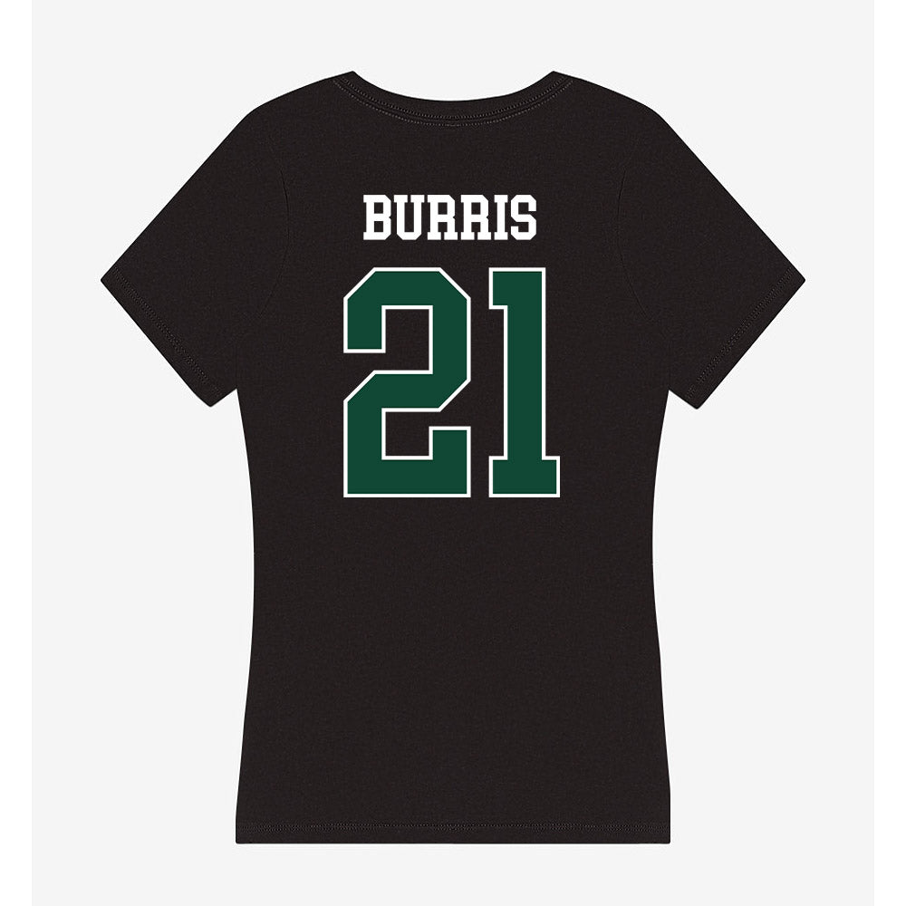 Ohio - NCAA Men's Basketball : Jesse Burris - Classic Shersey Women's V-Neck T-Shirt-1