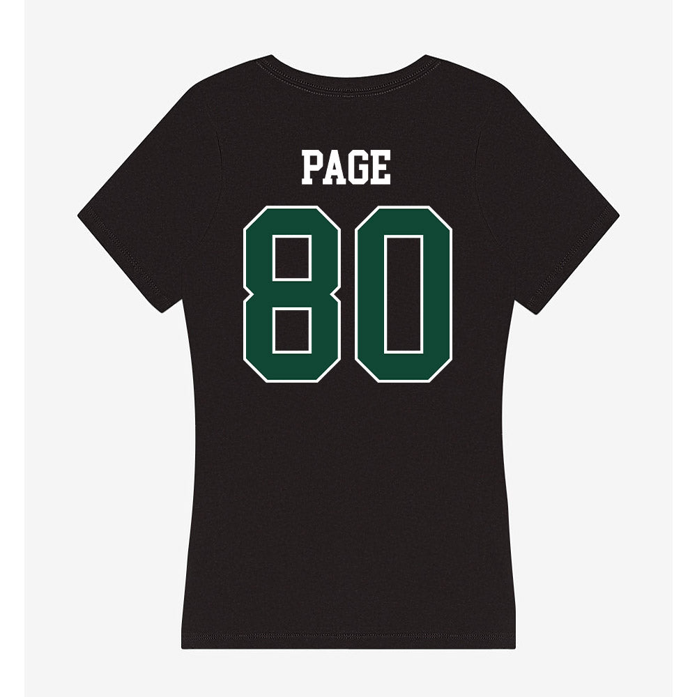Ohio - NCAA Football : Kaden Page - Classic Shersey Women's V-Neck T-Shirt-1
