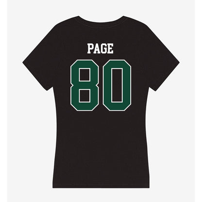 Ohio - NCAA Football : Kaden Page - Classic Shersey Women's V-Neck T-Shirt-1