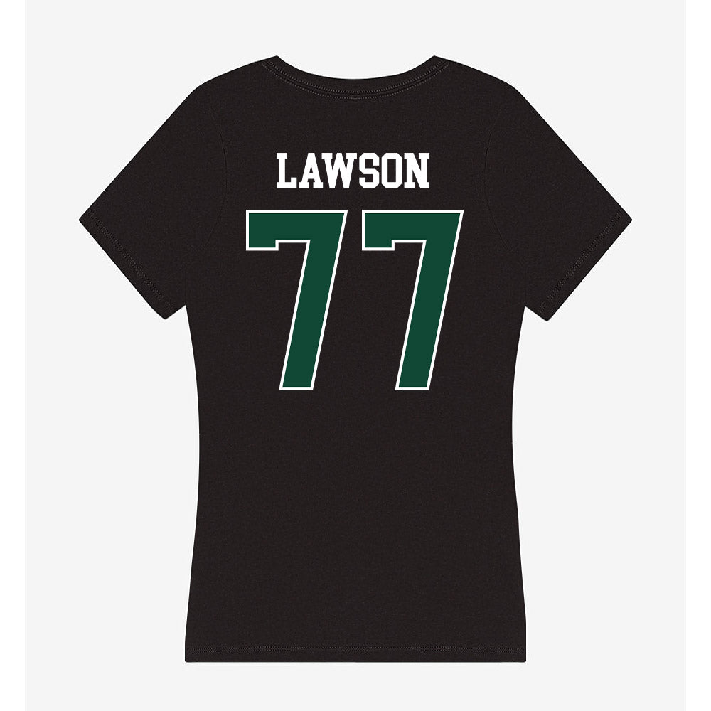 Ohio - NCAA Football : Trumain Lawson - Classic Shersey Women's V-Neck T-Shirt-1