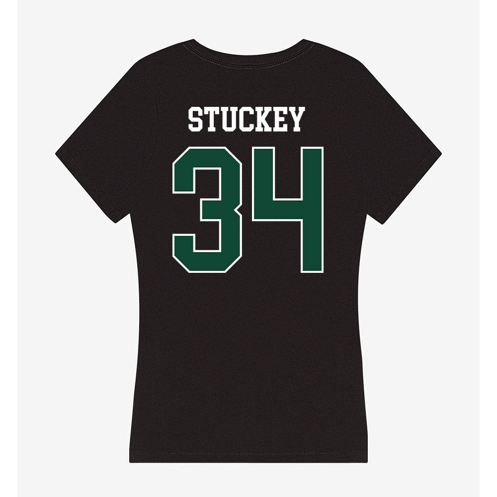 Ohio - NCAA Baseball : Giage Stuckey - Classic Shersey Women's V-Neck T-Shirt-1