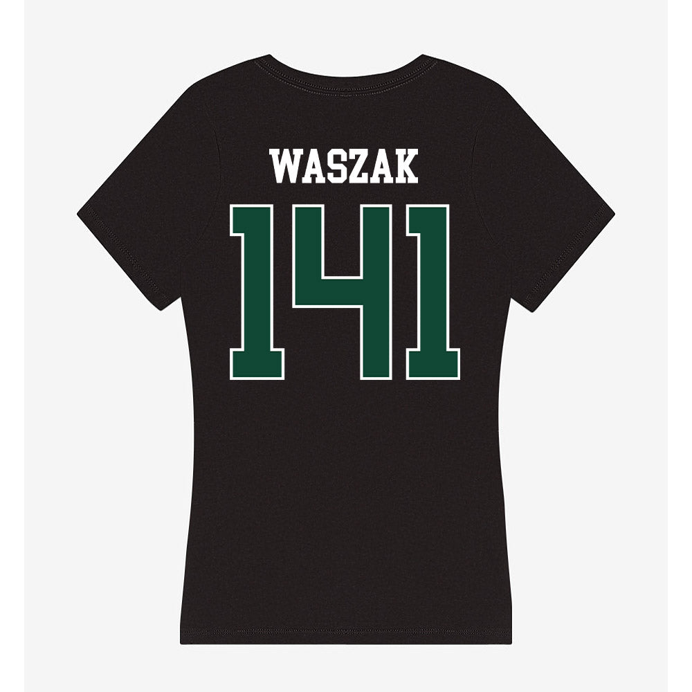 Ohio - NCAA Wrestling : Aidan Waszak - Classic Shersey Women's V-Neck T-Shirt-1
