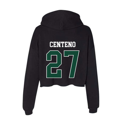 Ohio - NCAA Women's Soccer : Alivia Centeno - Classic Shersey Women's Crop Fleece Hoodie-1